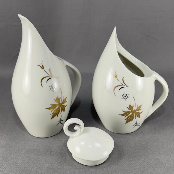 Vtg Royal Jackson Enchantment Parisienne Sugar Bowl & Lid Creamer Floral - Picture 2 of 16